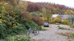 Parkplatz Streuobstfläche